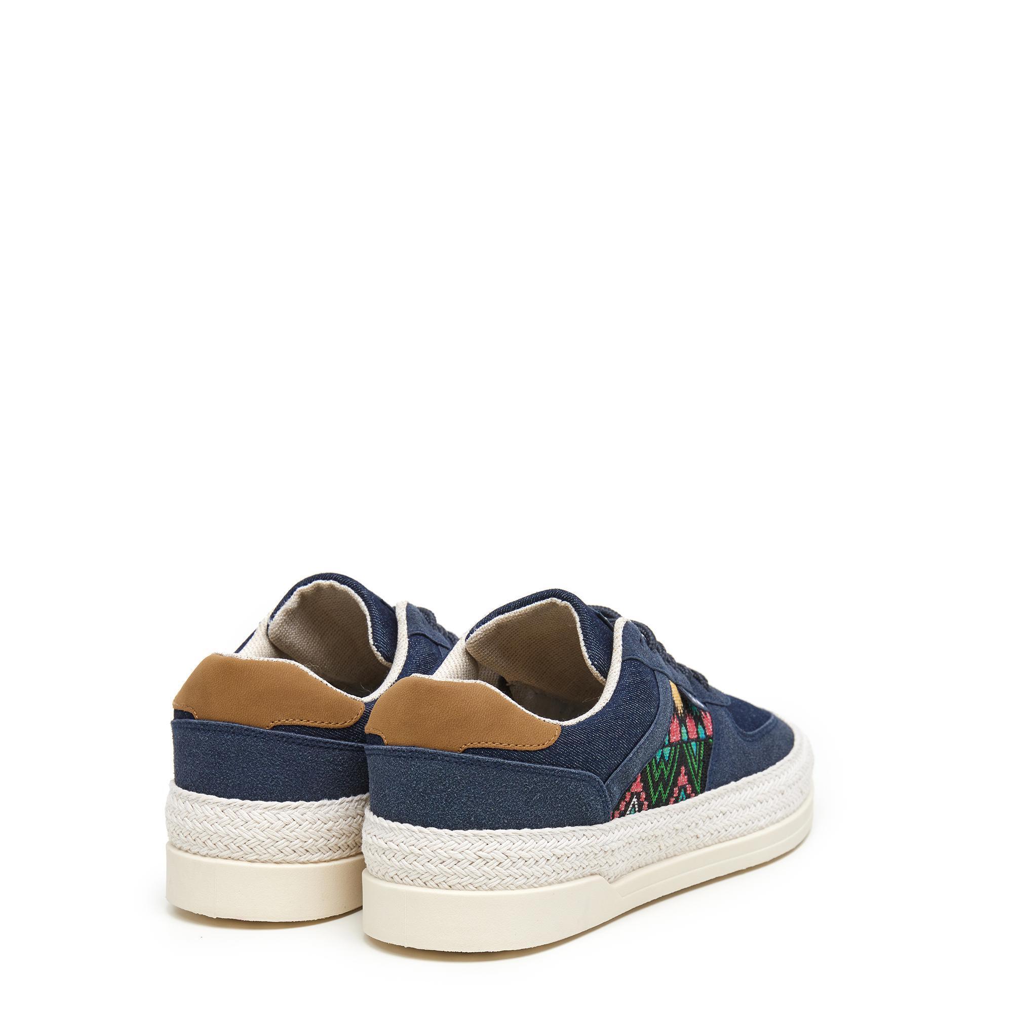 Zapatillas Caminar Hombre Lois 61387 Azul marino con Cordones 3/5