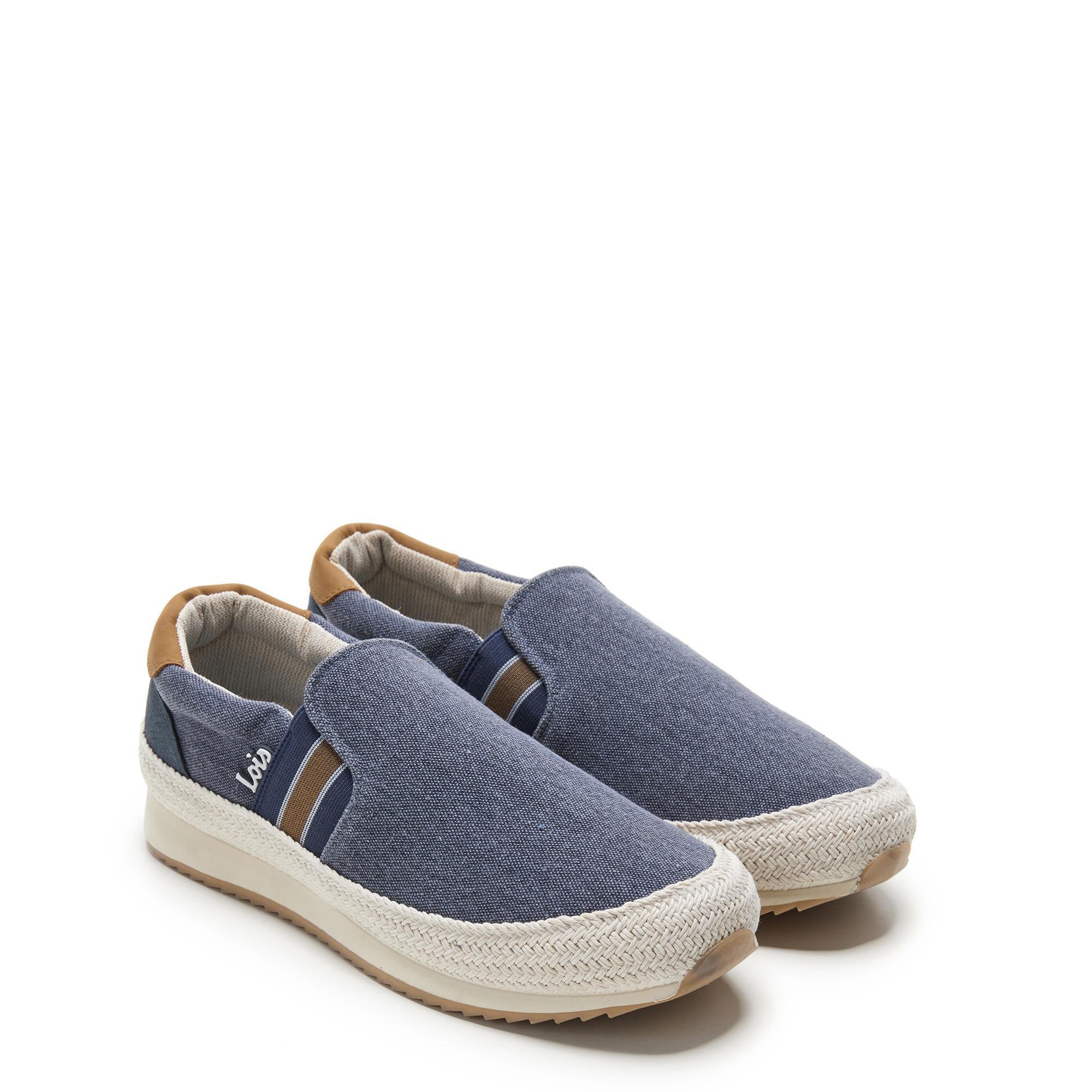 Zapatillas Caminar Hombre Lois 61389 Azul marino sin Cordones 2/5
