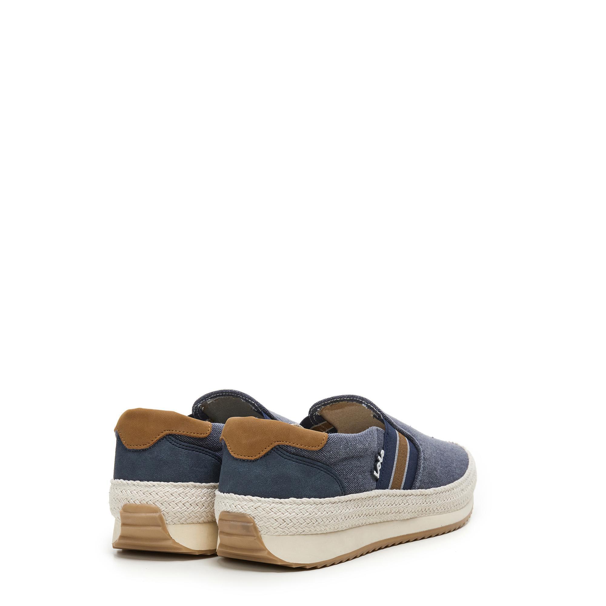 Zapatillas Caminar Hombre Lois 61389 Azul marino sin Cordones 3/5