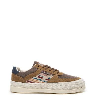 Zapatillas Caminar Hombre Lois 61387 Verdes con Cordones