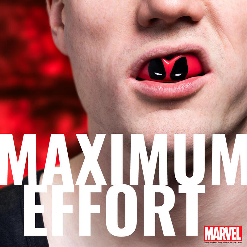 Protège dents Marvel pour adulte SafeJawz Deadpool
