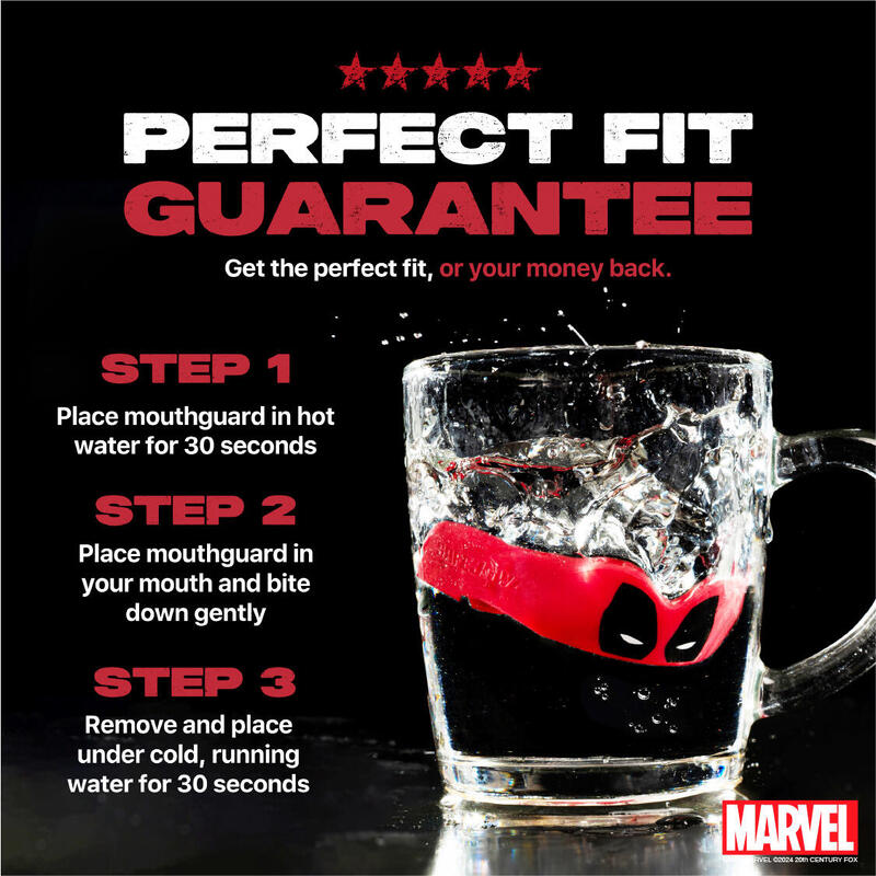 Proteza Dentara SafeJawz Marvel Deadpool Senior