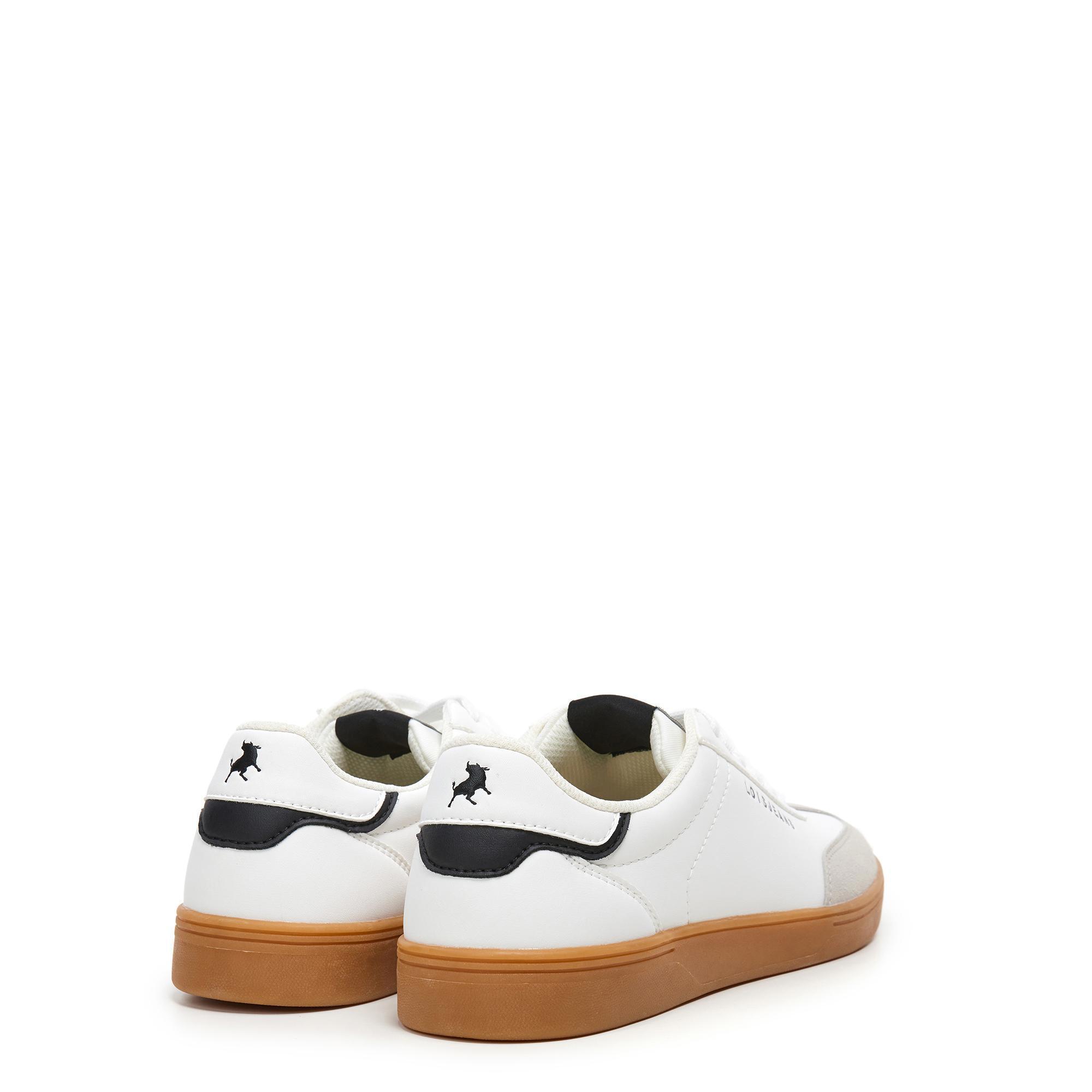 Zapatillas Caminar Hombre Lois 64462 Blancas con Cordones 3/5