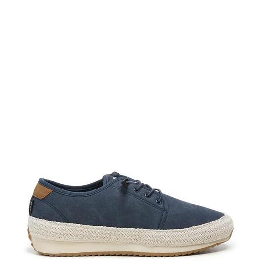 Zapatillas Caminar Hombre Lois 61388 Azul marino con Cordones