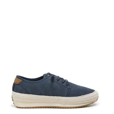 Zapatillas Caminar Hombre Lois 61388 Azul marino con Cordones