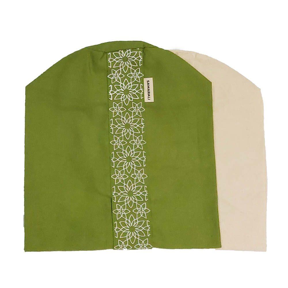 Yoga bolster covers - Green
