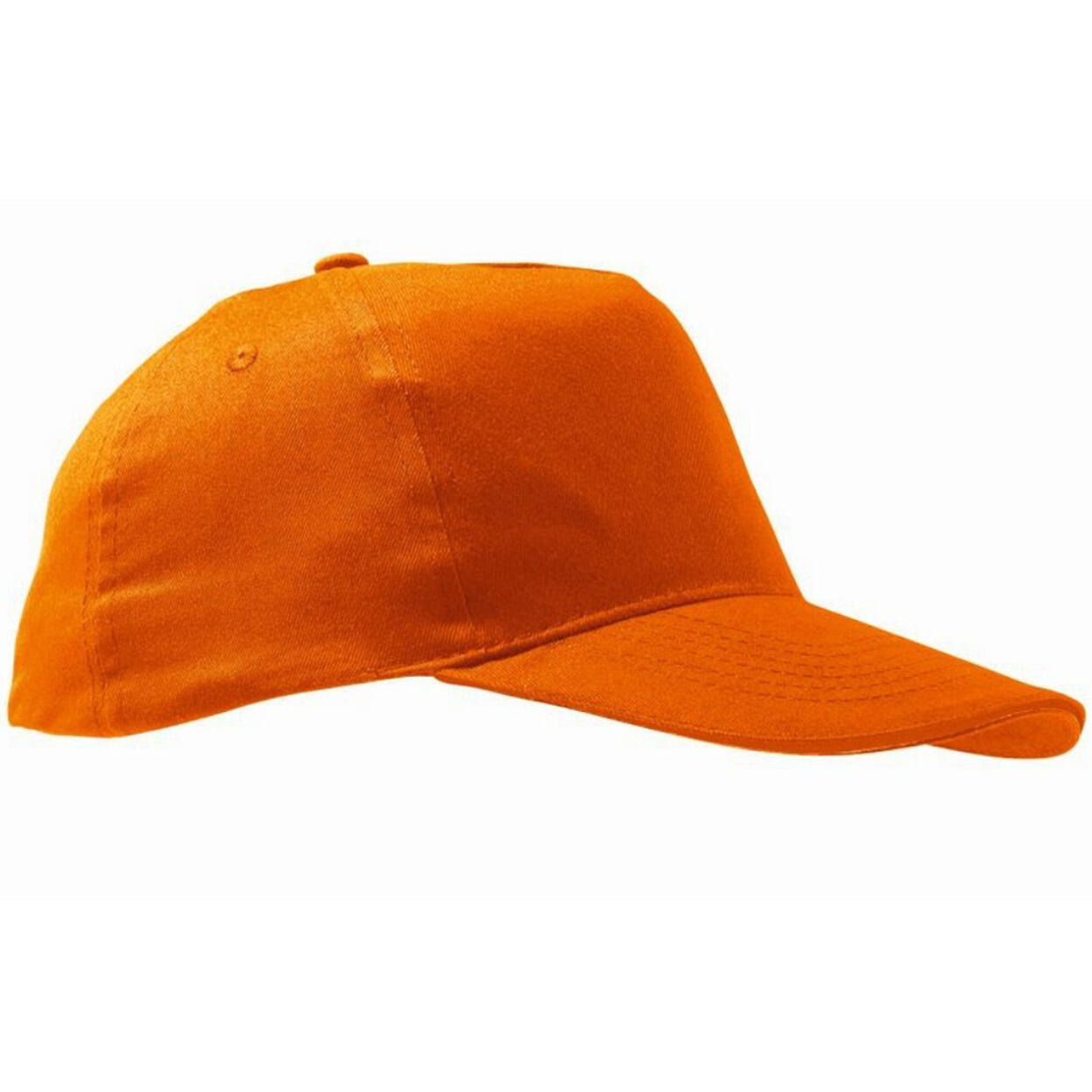 SOL'S Unisex Sunny 5 Panel Baseball Cap (Orange)