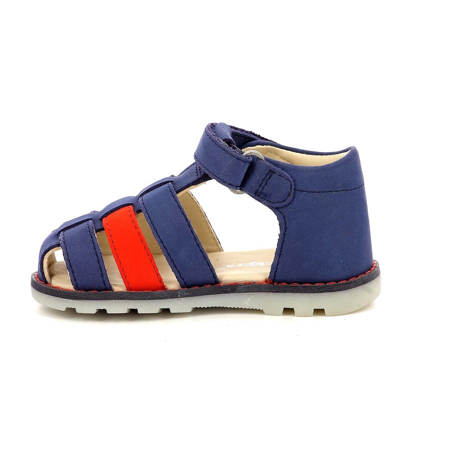 Sandały dziecięce Kickers NONOPI BLEU ROUGE 2/5