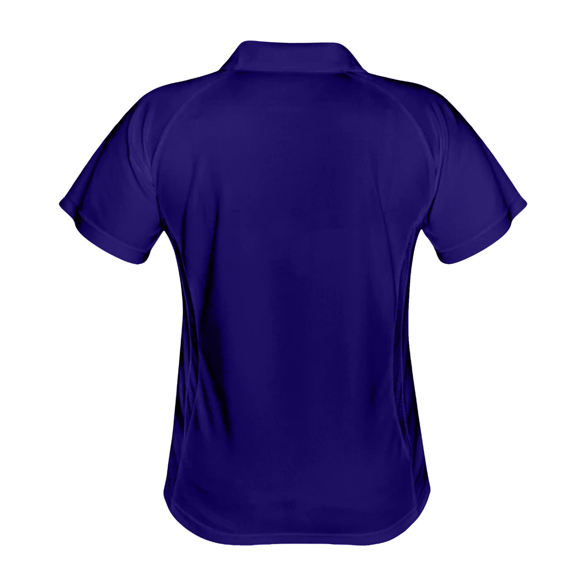 Womens/Ladies Sports Team Spirit Performance Polo Shirt (Navy/White) 2/2