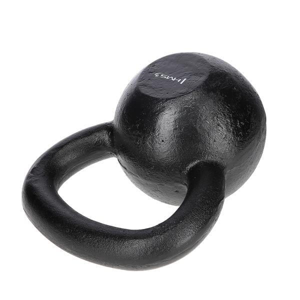 Litinový kettlebell HMS KZG10 10 kg, černý 4/7