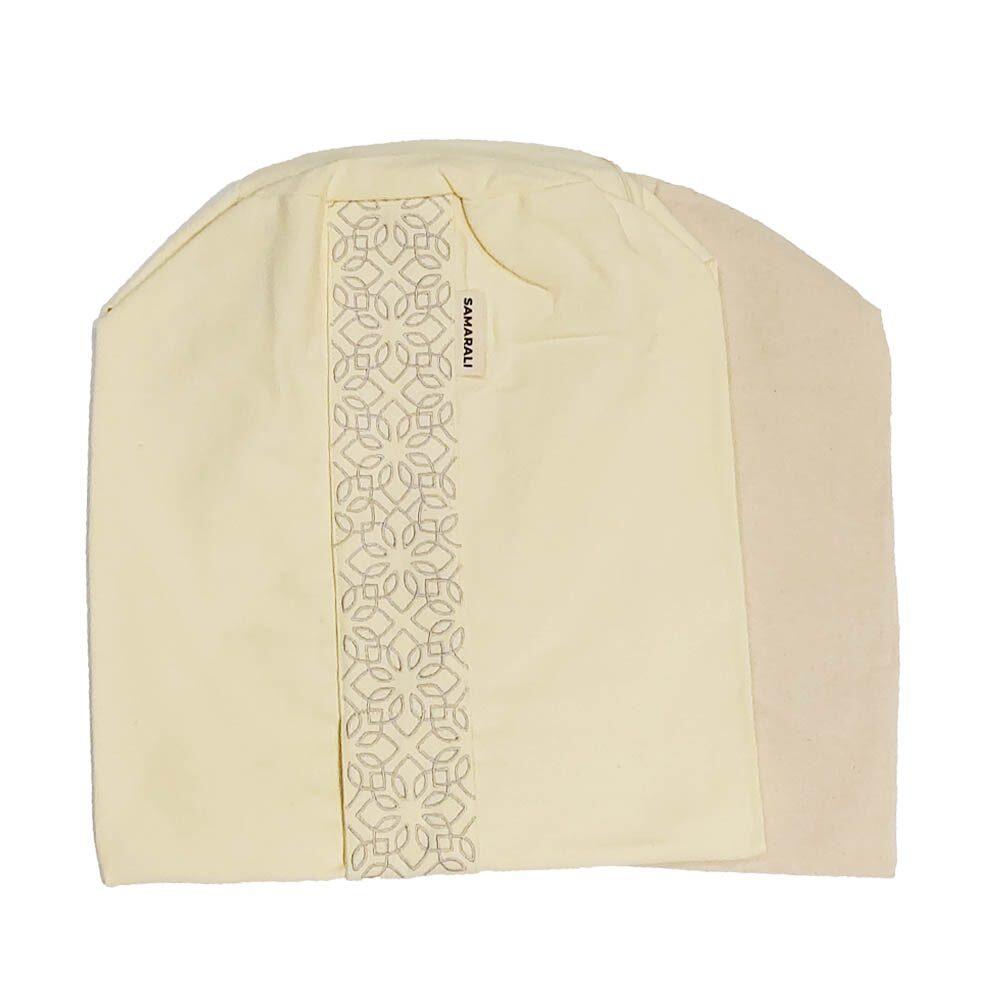 Yoga bolster covers - Ivory