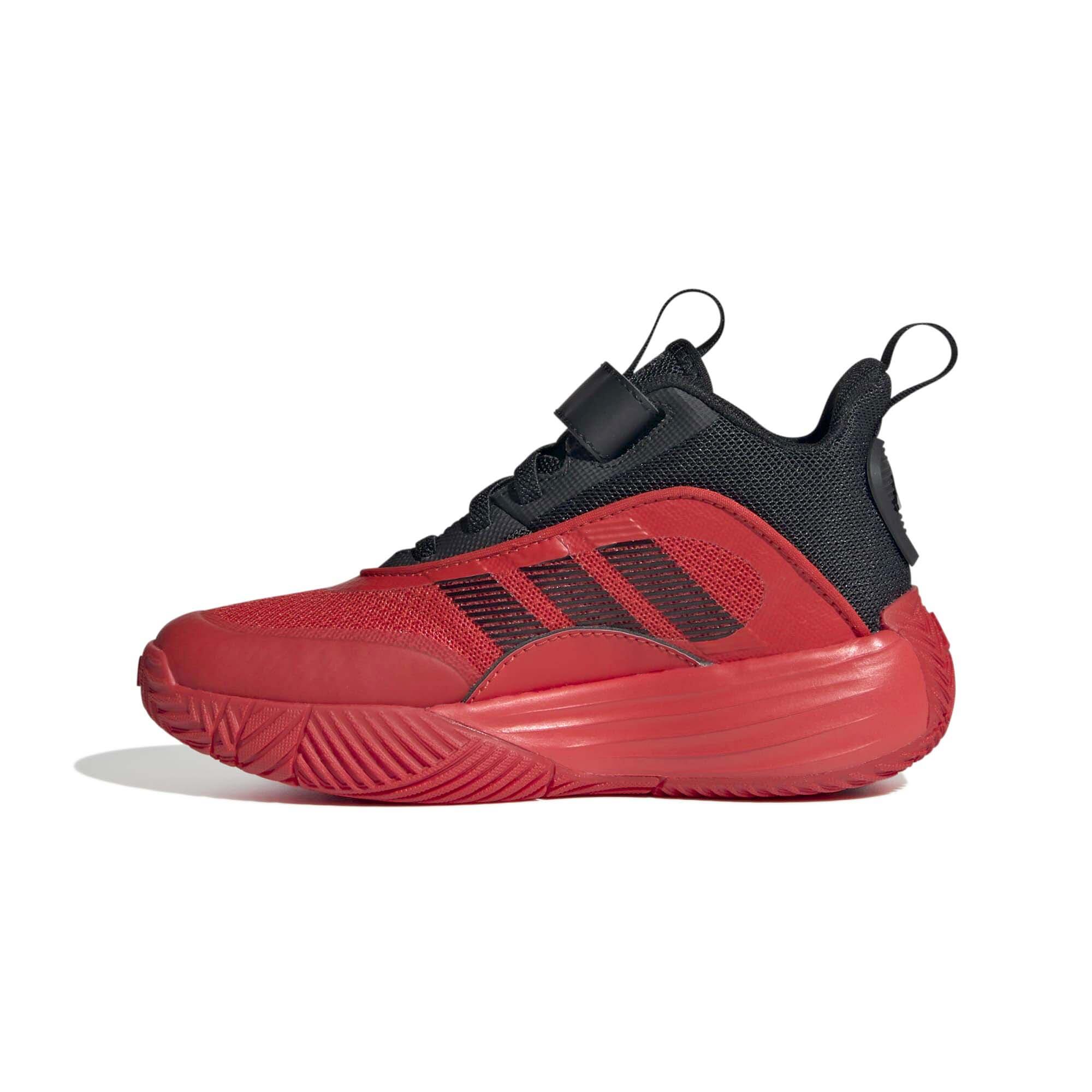Basketbalschoenen Adidas Ownthegame 3.0 voor unisex jongens 1/5