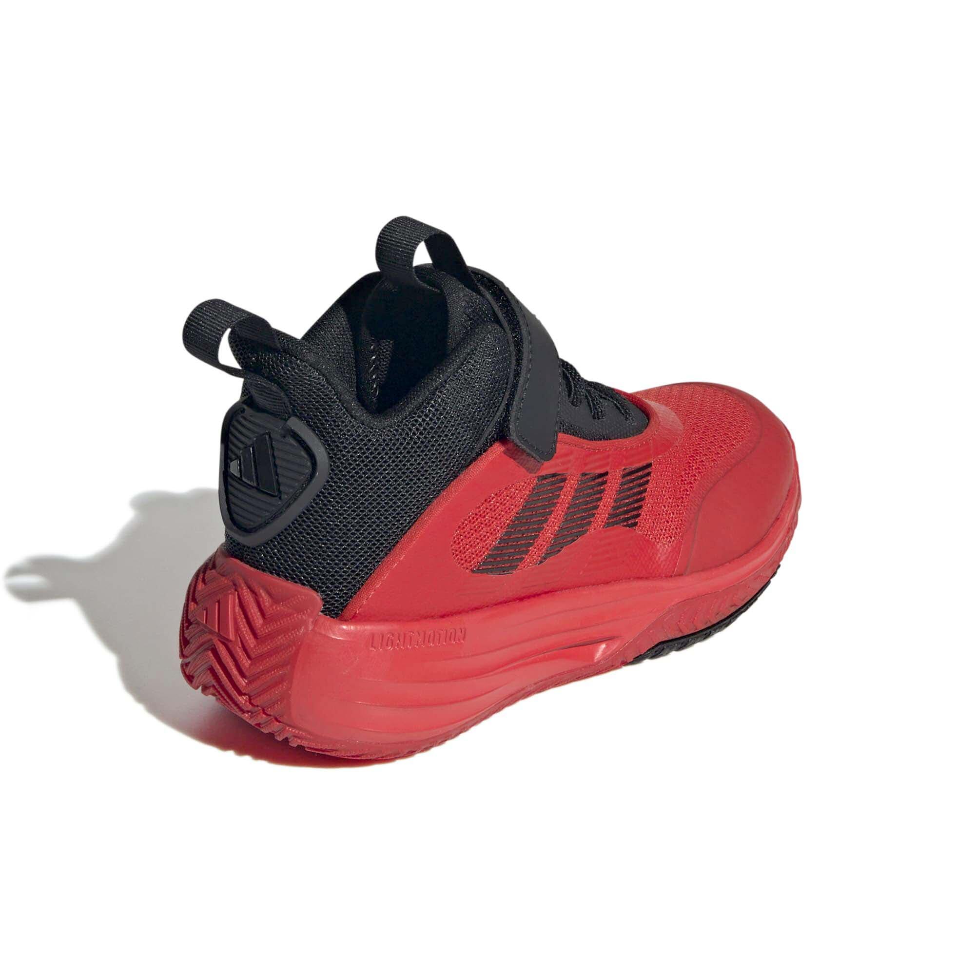Basketbalschoenen Adidas Ownthegame 3.0 voor unisex jongens 4/5