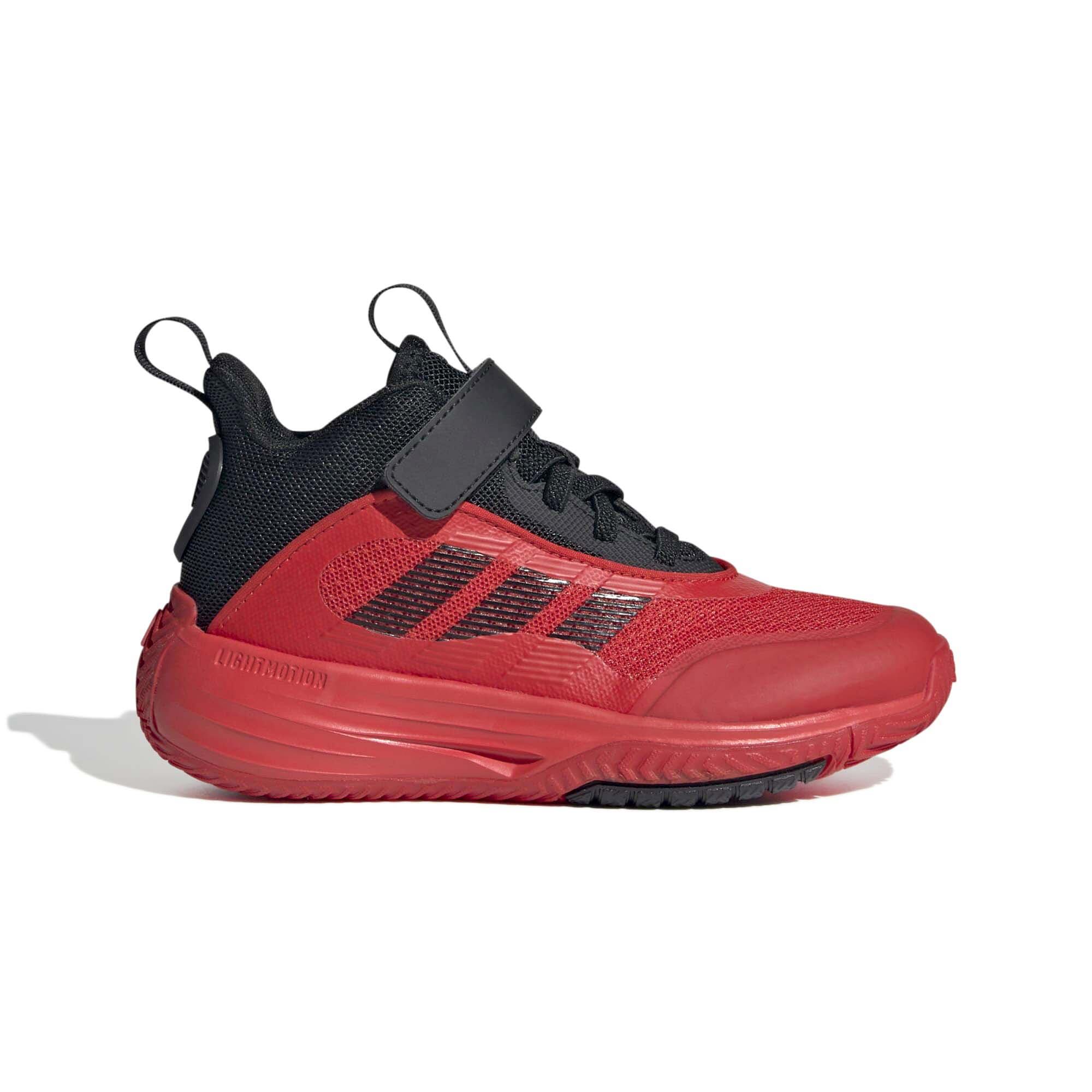 Basketbalschoenen Adidas Ownthegame 3.0 voor unisex jongens 2/5