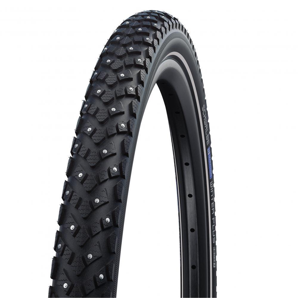 Schwalbe - Schwalbe Wire Band Marathon Winter Plus Perf 47-507 + R Black - Pneu - Noir - Taille Unique - Decathlon