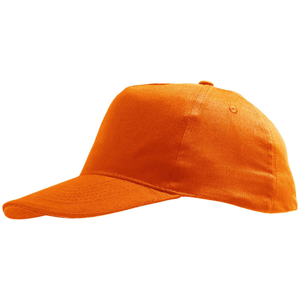 Kids Unisex Sunny Baseball Cap (Orange) 2/3