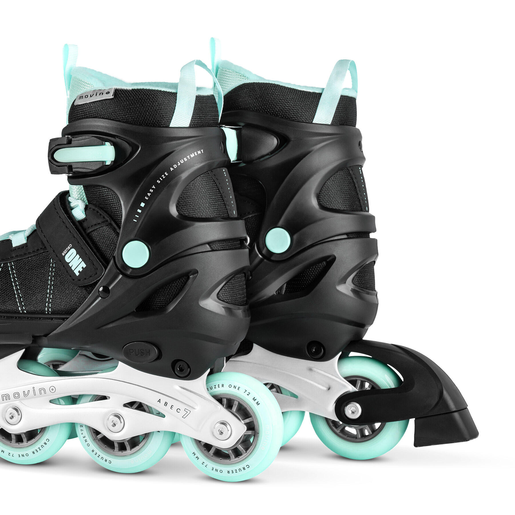 Movino Cruzer One UT-M714 patines de fitness ajustables para niños, menta 7/7