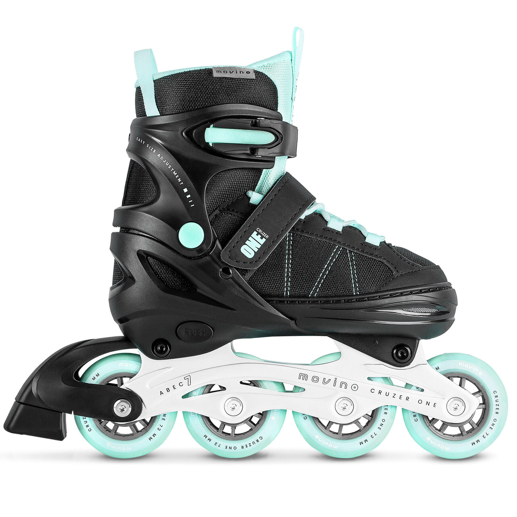 Movino Cruzer One UT-M714 patines de fitness ajustables para niños, menta 3/7
