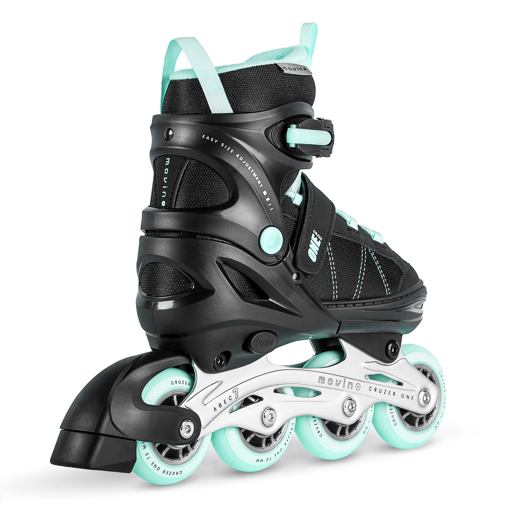 Movino Cruzer One UT-M714 patines de fitness ajustables para niños, menta 4/7