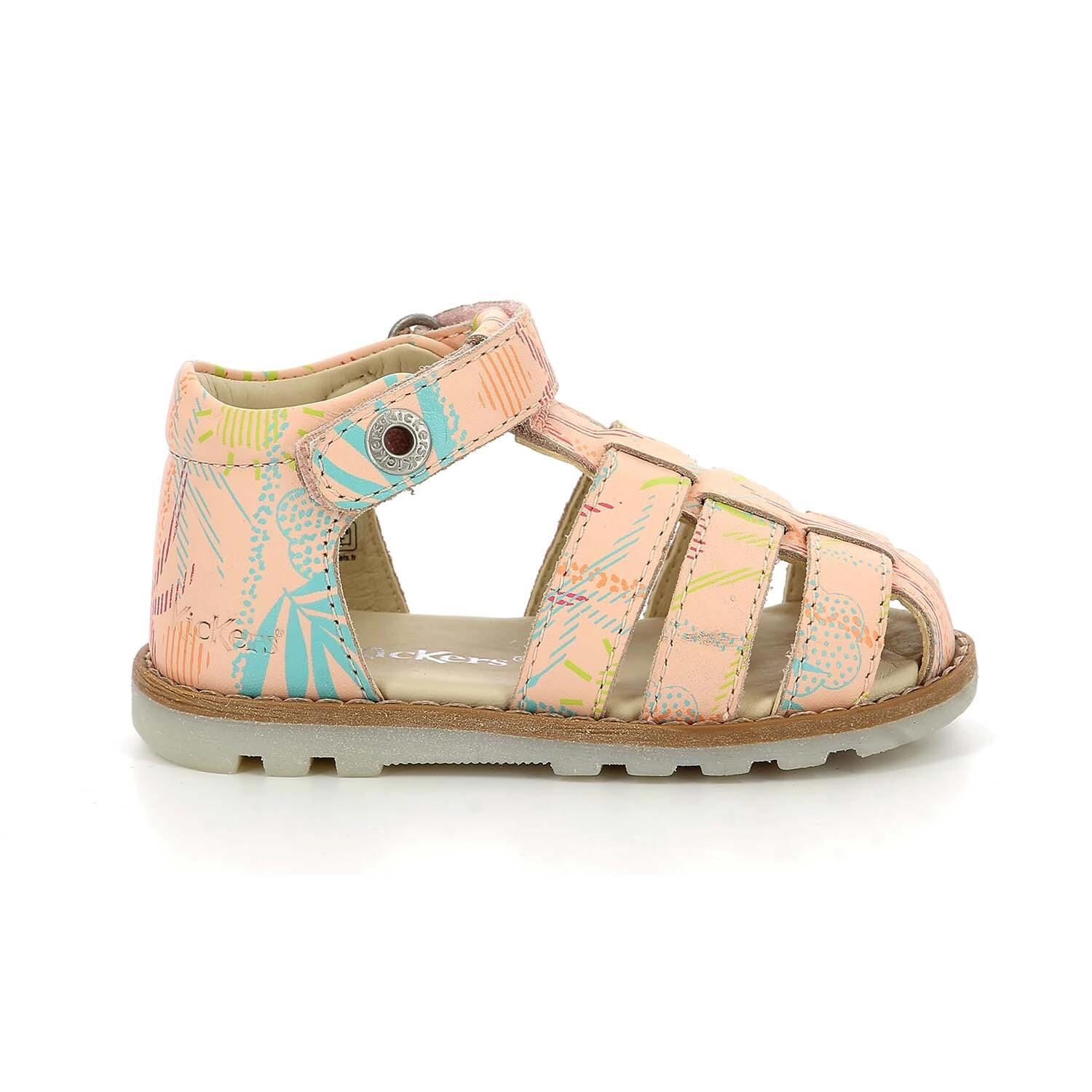 Sandały dziecięce Kickers NONOPI ROSE SUNSHINE 1/5
