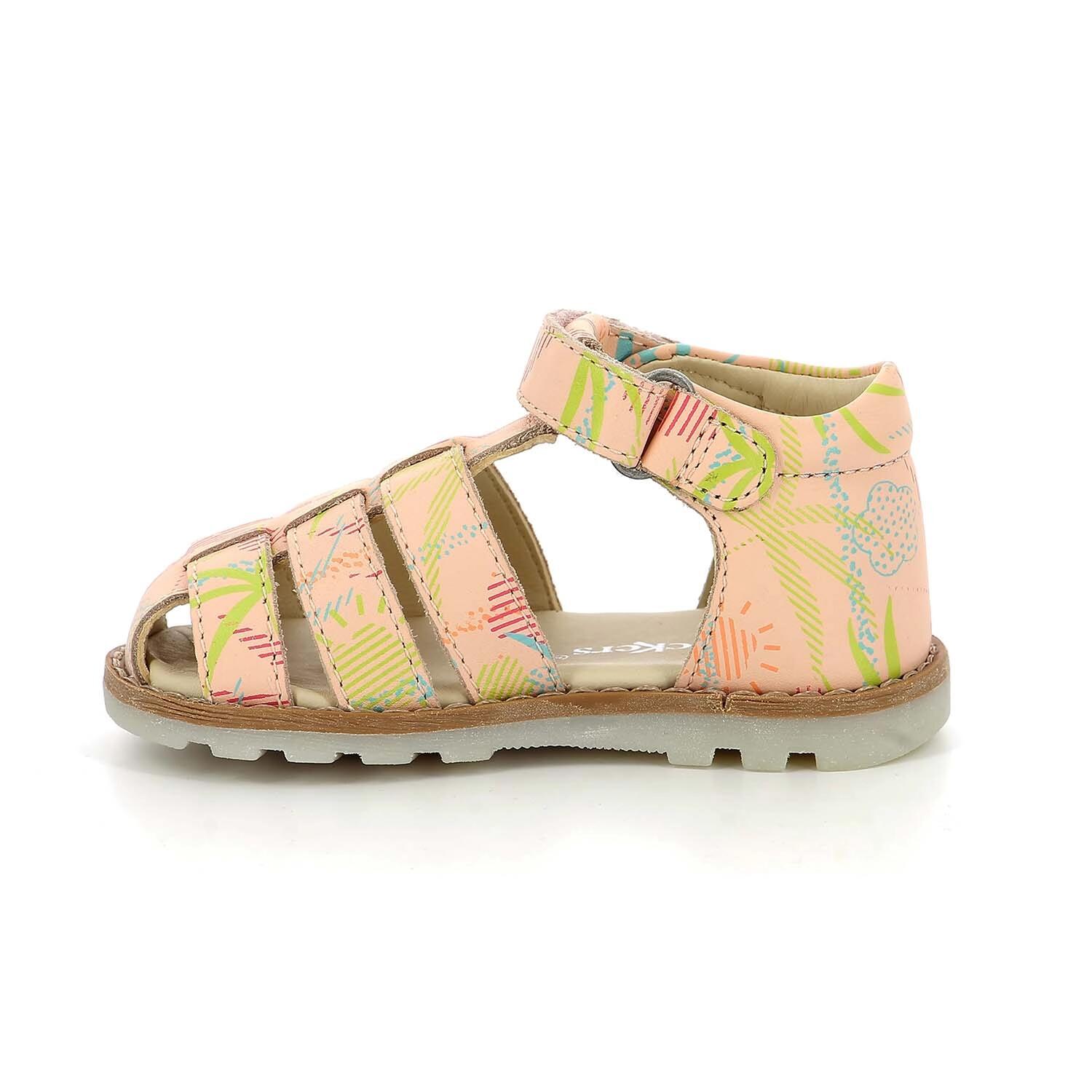 Sandały dziecięce Kickers NONOPI ROSE SUNSHINE 2/5