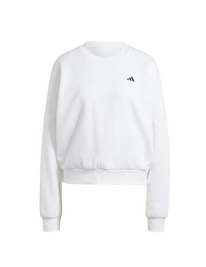 Sudaderas jerseys polares para Mujer Adidas sl fc Blanco