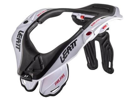 Leatt Neck Brace 5.5, White., L/XL