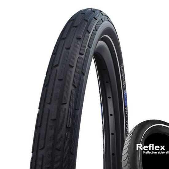 Schwalbe Drahtreifen FAT FRANK Active Line 27,5x2,4 Zoll (60-584) Schwarz/Ref...