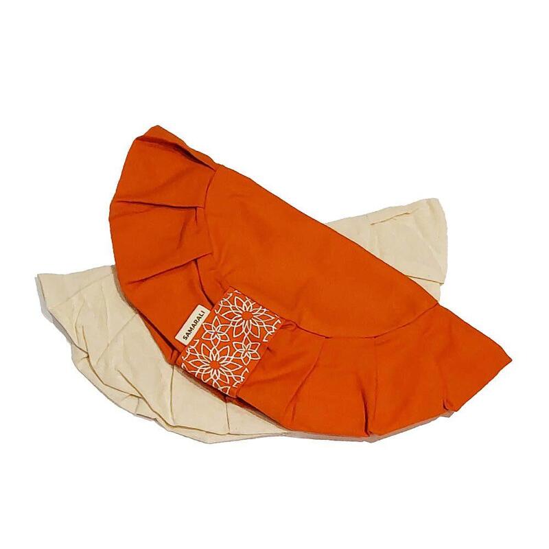Housse de Coussin de Méditation Zafu Orange