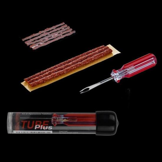 MaXalami Tube Plus Reparatur Set Werkzeug mit 8Flickstreifen für schlauchlose...