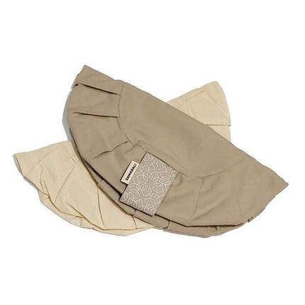 Housse de Coussin de Méditation Zafu Ivoire