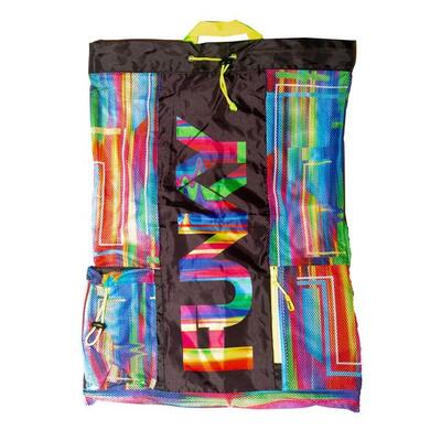 Funky Mesh-Tasche Gear Up The Glitch