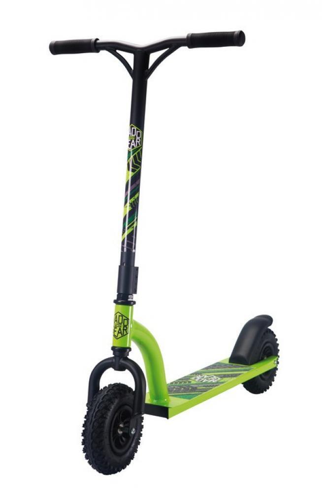 Madd All Terrain Scooter, Schwarz Grün, 8" 3/3