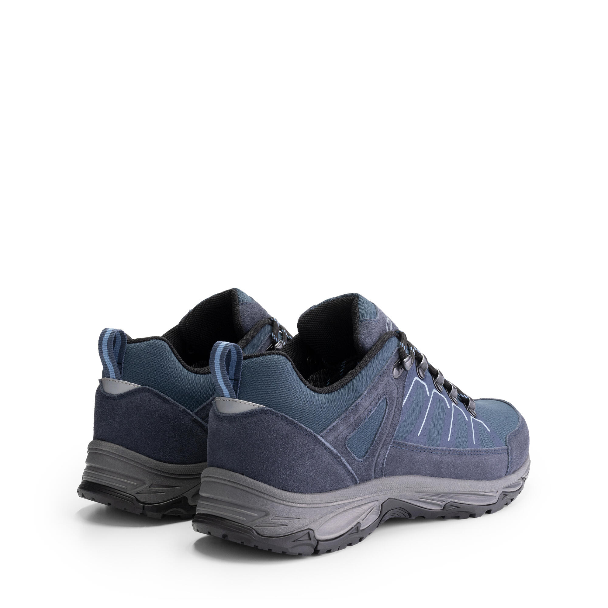 Lokken Hombre - Zapatillas de senderismo bajas - Impermeable - Azul 2/7