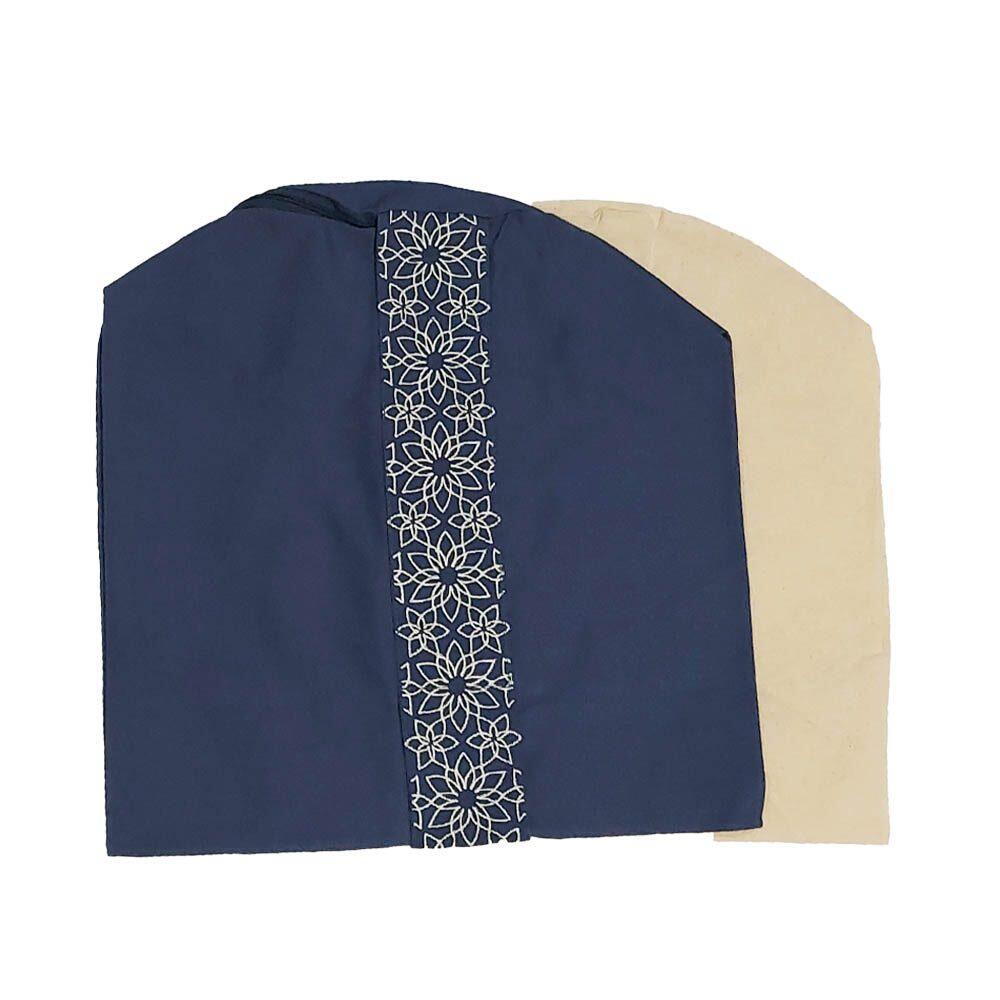 Yoga bolster covers- Denim Blue