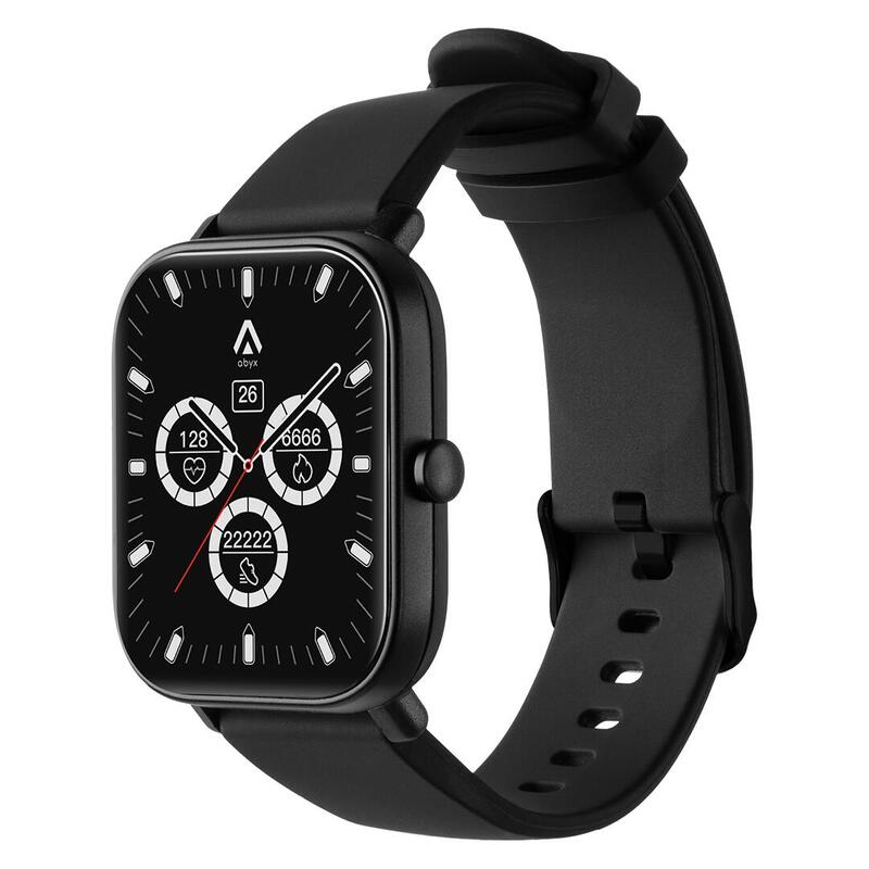 Montre Connectée Étanche Multisport - Abyx Fit Ozone Connect - Noire