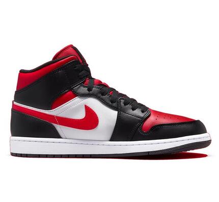 Air Jordan 1 Mid Alternate Bred Toe
