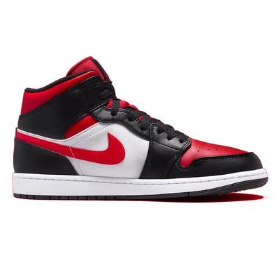 Air Jordan 1 Mid Alternate Bred Toe
