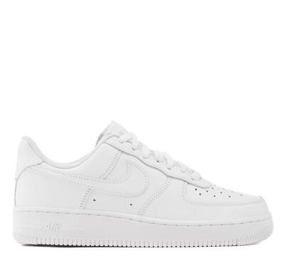 NIKE AIR FORCE 1 SCARPE RAGAZZI BIANCO