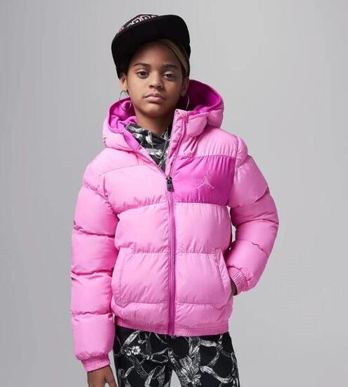 JORDAN GIUBBOTTO RAGAZZA PINK