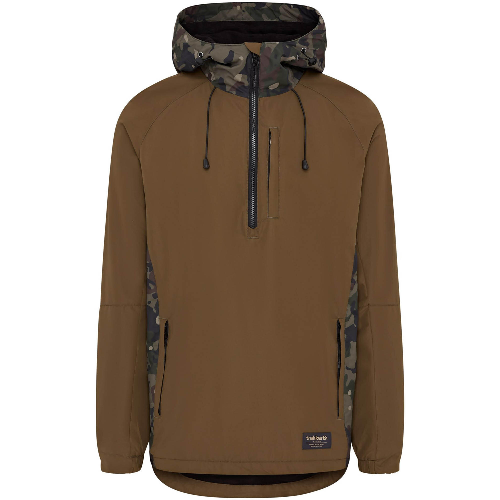 Sweatshirt à capuche demi-zippé Trakker TechPro 1/2