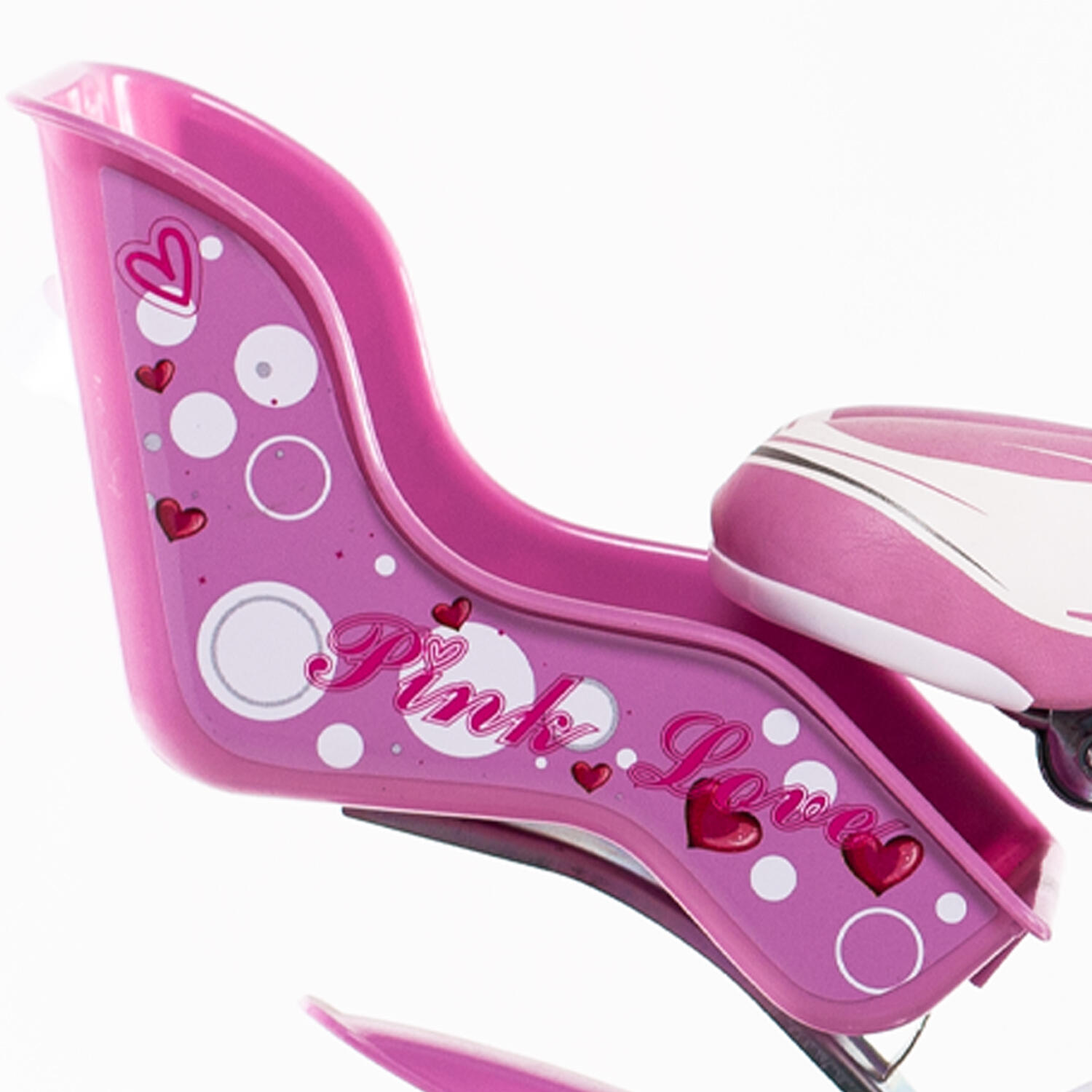SCH Pink Love 12“ Mädchenfahrrad mit Zubehör 5/5