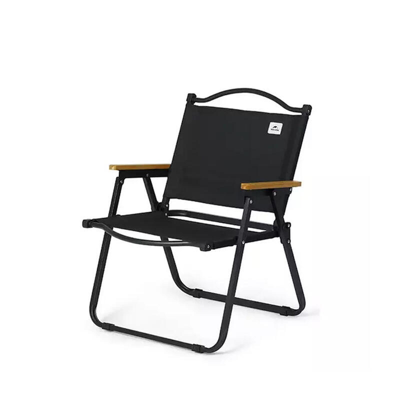 Silla Plegable Camping Playa Naturehike Ultraligera Negra