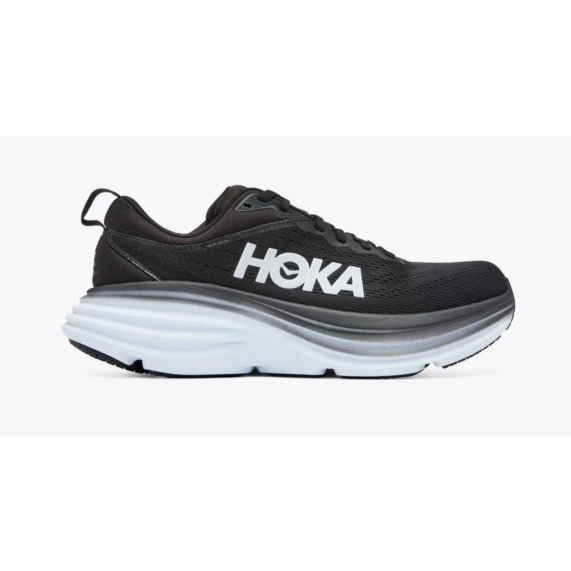Hoka One One - Chaussures De Course Hoka Modèle 0001123202-bwh Pour Homme - Baskets - Blanc|noir - Decathlon