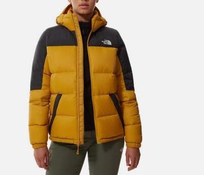 THE NORTH FACE GIUBBOTTO DONNA COLORE GIALLO NERO YELLOW