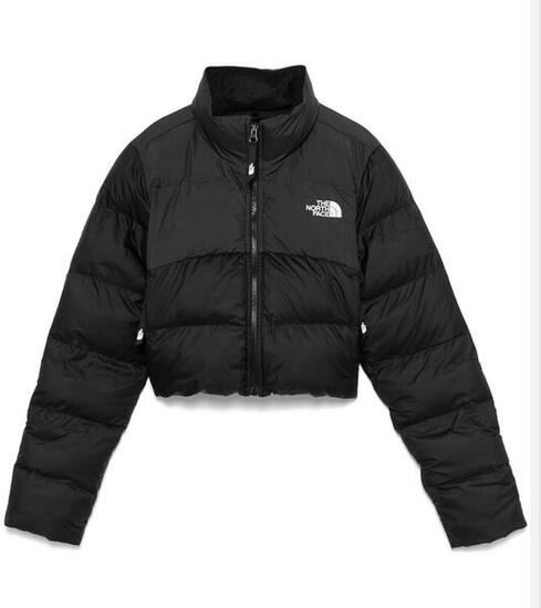 GIUBBOTTO THE NORTH FACE CROPPED SAIKURU MODELLO CORTO IN VITA DA DONNA COLOR...