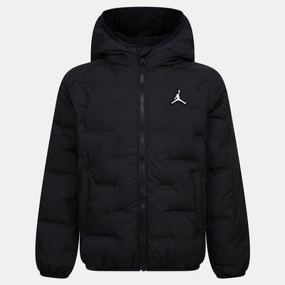 JORDAN GIUBBOTTO CON CAPPUCCIO RAGAZZO BLACK