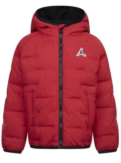 JORDAN GIUBBOTTO CON CAPPUCCIO RAGAZZO RED
