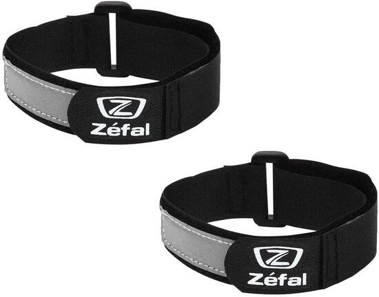 Zefal Doowah Hosenhalter mit Reflektorband Schwarz