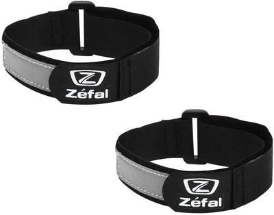 Zefal Doowah Hosenhalter mit Reflektorband Schwarz